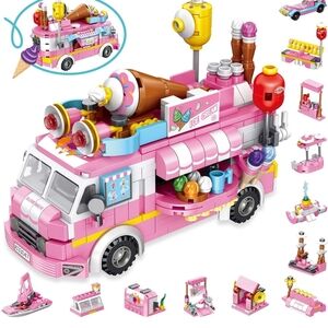 Stem building set Ice cream Truck